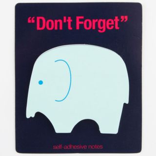 Dont Forget Sticky Notes Multi One Size For Men 244102957