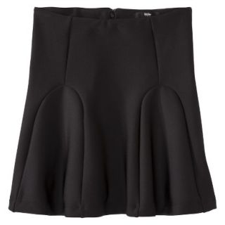 Mossimo Womens Scuba Bell Skirt   Black L