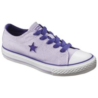 Girls Converse One Star Slip on Sneaker   Purple 5