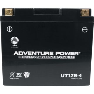 UPG Sealed Motorcycle Battery   12V, 10 Amps, Model UT12B 4