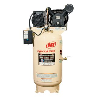 Ingersoll Rand Type 30 Reciprocating Air Compressor   5 HP, 460 Volt 3 Phase,
