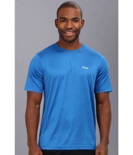 Fila Short Sleeve Top Mens Short Sleeve Pullover (Blue)
