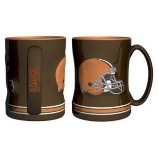 Boelter Brands NFL 2 Pack Cleveland Browns Relief Mug   15 oz