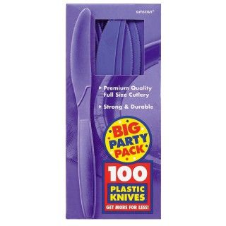 New Purple Big Party Pack   Knives