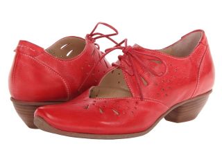 Fidji Bianca G187 Womens Lace up casual Shoes (Red)