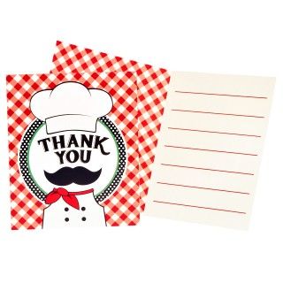 Itzza Pizza Party   Thank You Notes