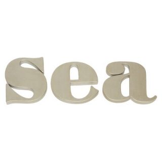 Stamped Metal Letters   SEA