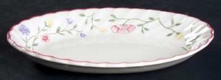 Johnson Brothers Summer Chintz (Made In England/Earthenw) Relish/Gravy Underplat