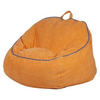 Bean Bag Chair Circo XL Bean Bag Chair   Orange & Blue