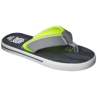 Boys Shaun White Wilshire Flip Flop Sandals   Green L