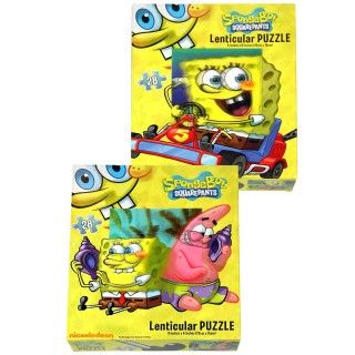 Spongebob Lenticular Puzzle