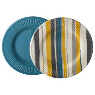 Threshold Ribbed Appetizer Plate Set of 8