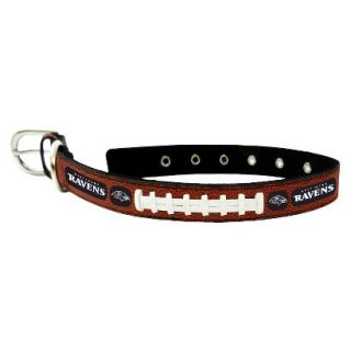 Baltimore Ravens Classic Leather Small Football Collar