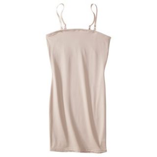 Gilligan & OMalley Womens Convertible Strap Fitted Slip   Nude L