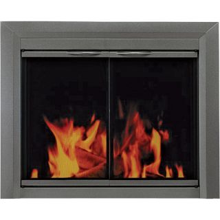 Pleasant Hearth Craton Fireplace Glass Door   For Masonry Fireplaces, Large,