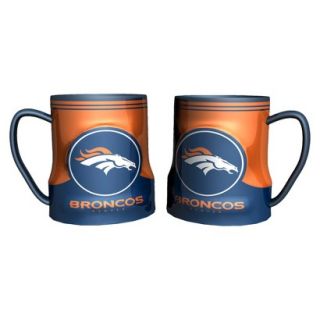 Boelter Brands NFL 2 Pack Denver Broncos Game Time Mug   20 oz