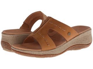 Acorn Vista Wedge Slide Womens Sandals (Beige)