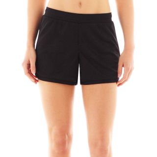 Xersion Tricot Shorts, Black, Womens