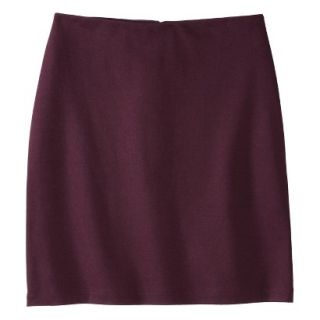 Mossimo Petites Ponte Pencil Skirt   Purple XXLP