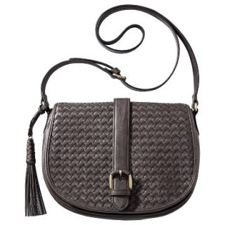 Merona Interweave Crossbody Handbag   Gray