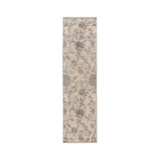 Nourison Wilshire Hand Carved Floral Rectangular Rugs, Ivory