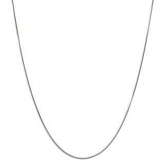 Sterling Silver Snake Chain   18