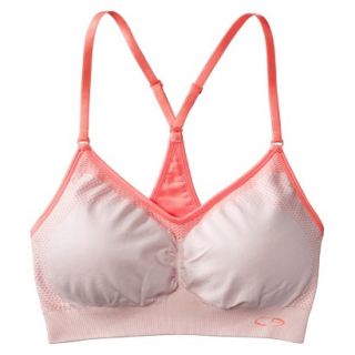 C9 by Champion Womens Seamless Bra With Removable Pads   Sunset XXL