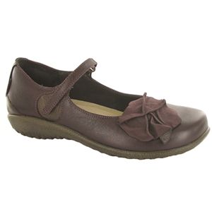 Naot Womens Titoki Shiraz Brown Shimmer Nubuck Violet Nubuck Shoes, Size 36 M   11094 PC5