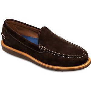 Allen Edmonds Mens Gondoliere Bitter Chocolate Shoes, Size 7 D   80436