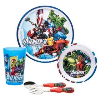 Avengers 5 piece Meal Time Dinnerware Set