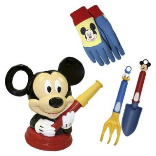 Mickey Mouse Watering Can, Gripping Gloves and Tools