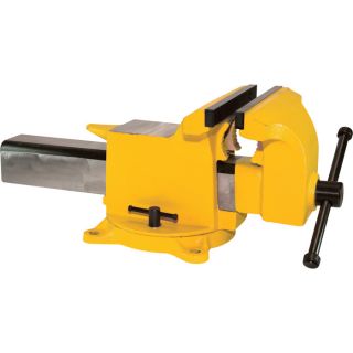 Yost High Visibility All Steel Utility Combination Pipe and Bench Vise   8 Inch