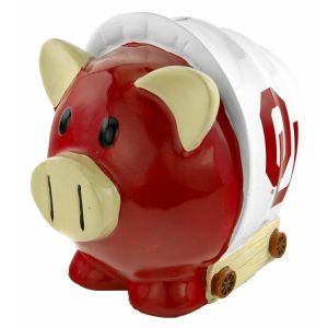 Oklahoma Sooners Forever Collectibles Mini Thematic Piggy Bank NCAA