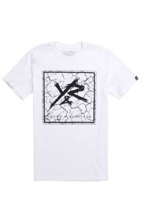 Mens Young & Reckless T Shirts   Young & Reckless Core Box Logo Crackle T Shirt