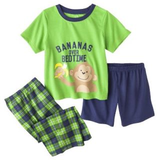 Just One You Made by Carters Infant Toddler Boys 3 Piece Monkey Pajama Set  