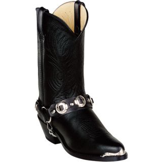 Durango 11 Inch Harness Western Boot   Black, Size 9 1/2, Model DB560