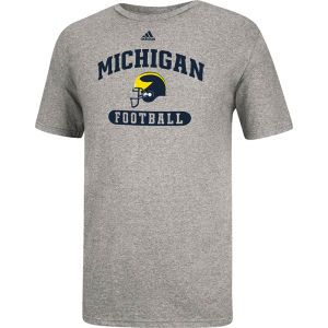 Michigan Wolverines adidas NCAA Sport Arch Football T Shirt