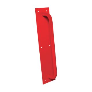 Sandusky Lee Side Push Handle   For Steel Mobile Cabinets, Red, Model TSH 01
