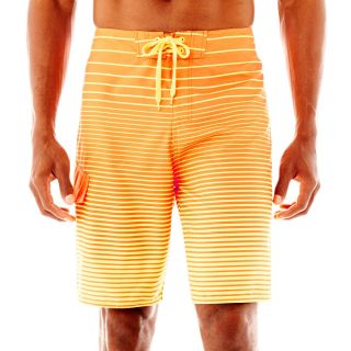 Burnside Lost Swim Trunks, Orange, Mens