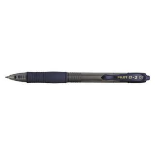 Pilot G2 Roller Ball Gel Pen, Fine   Blue Ink (12 Per Pack)