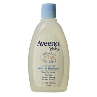 Aveeno Baby Wash and Shampoo   12.0 oz.