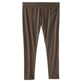 MOSSIMO SUPPLY CO. Brown Suede Color Legging   3 Plus