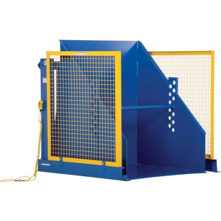 Vestil Hydraulic Box Dumper   6000 lb. Capacity, 60 Inch Dump Height, Model HBD 