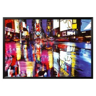 Art   Times Square   Colors Framed Poster