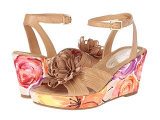 Naturalizer Bromstad Neila Womens Wedge Shoes (Tan)