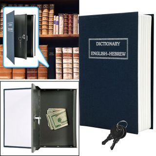 Dictionary Diversion Book Safe With Key Lock Set Of 2