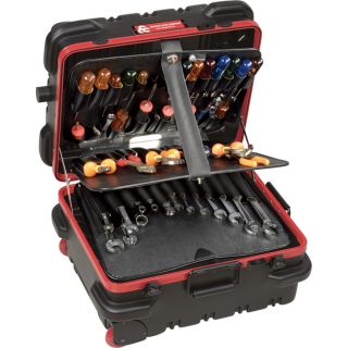 Chicago Case Red Line Premium Tool Case, Model RMMST9CARTMH