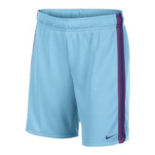 Nike 7 Multi Sport Mesh Field Girls Shorts   Polarized Blue