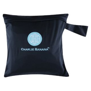 Charlie Banana Diaper Tote   Black/Blue