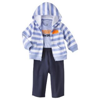 Just One YouMade by Carters Newborn Infant Boys Cardigan Set   White 12 M